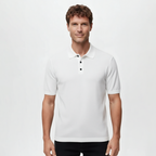Camisa Polo Masculina - Seda Gelo
