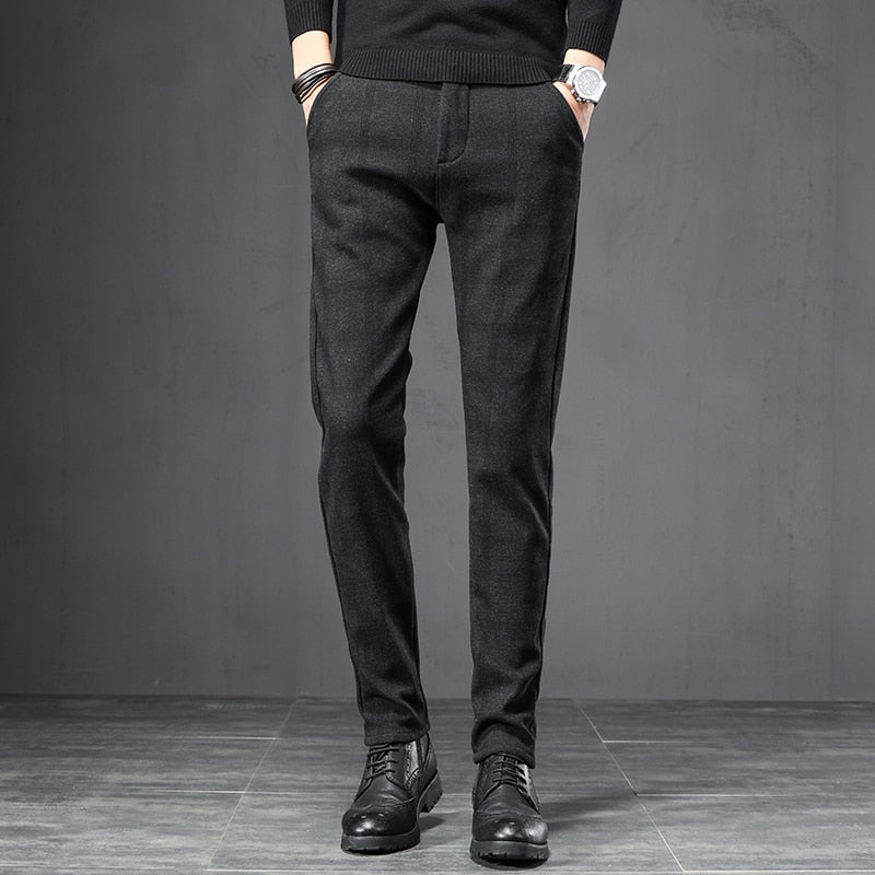 Calça de Alfaiataria Masculina - Xadrez