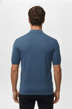 Camisa Polo Masculina - Seda Gelo