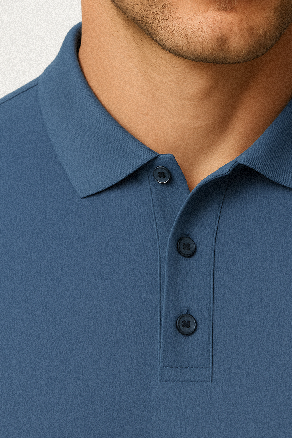 Camisa Polo Masculina - Seda Gelo