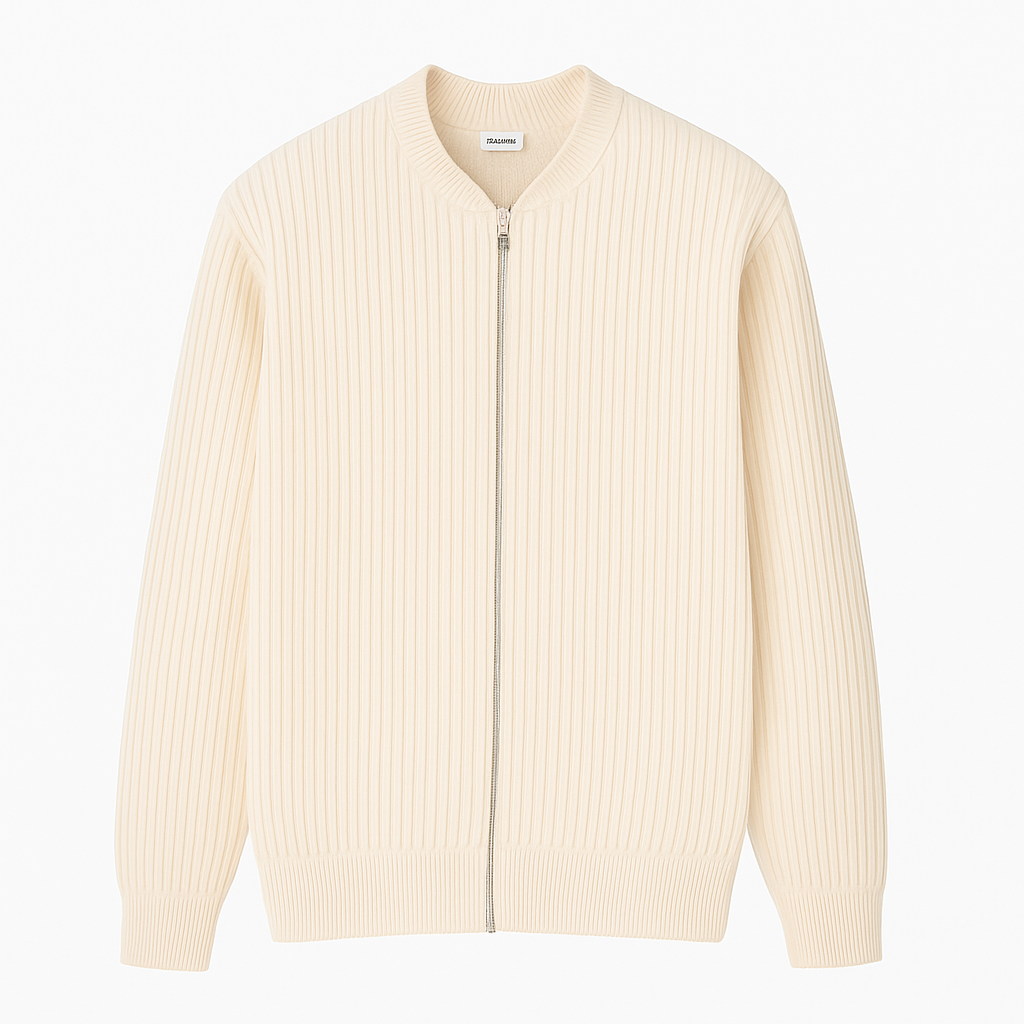 Suéter Masculino - Clássico com Zíper