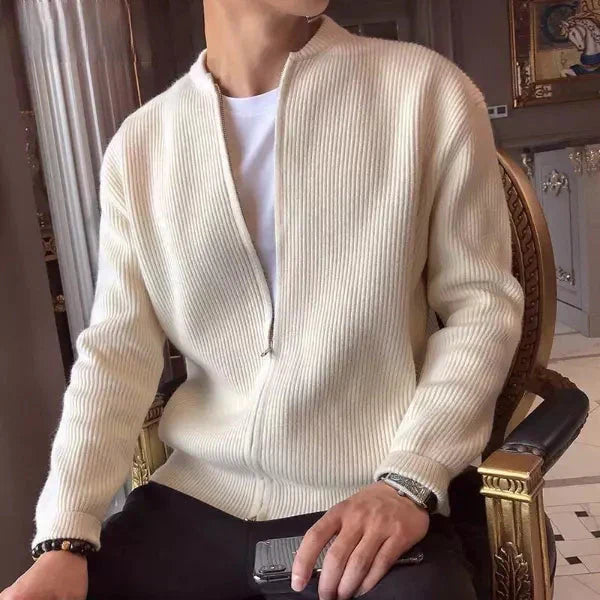 Suéter Masculino - Clássico com Zíper